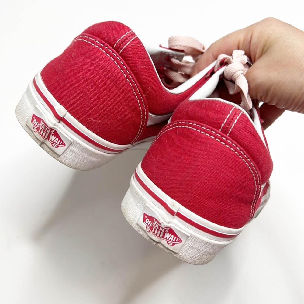 Vans Red Sneaker - Picture 9 of 12